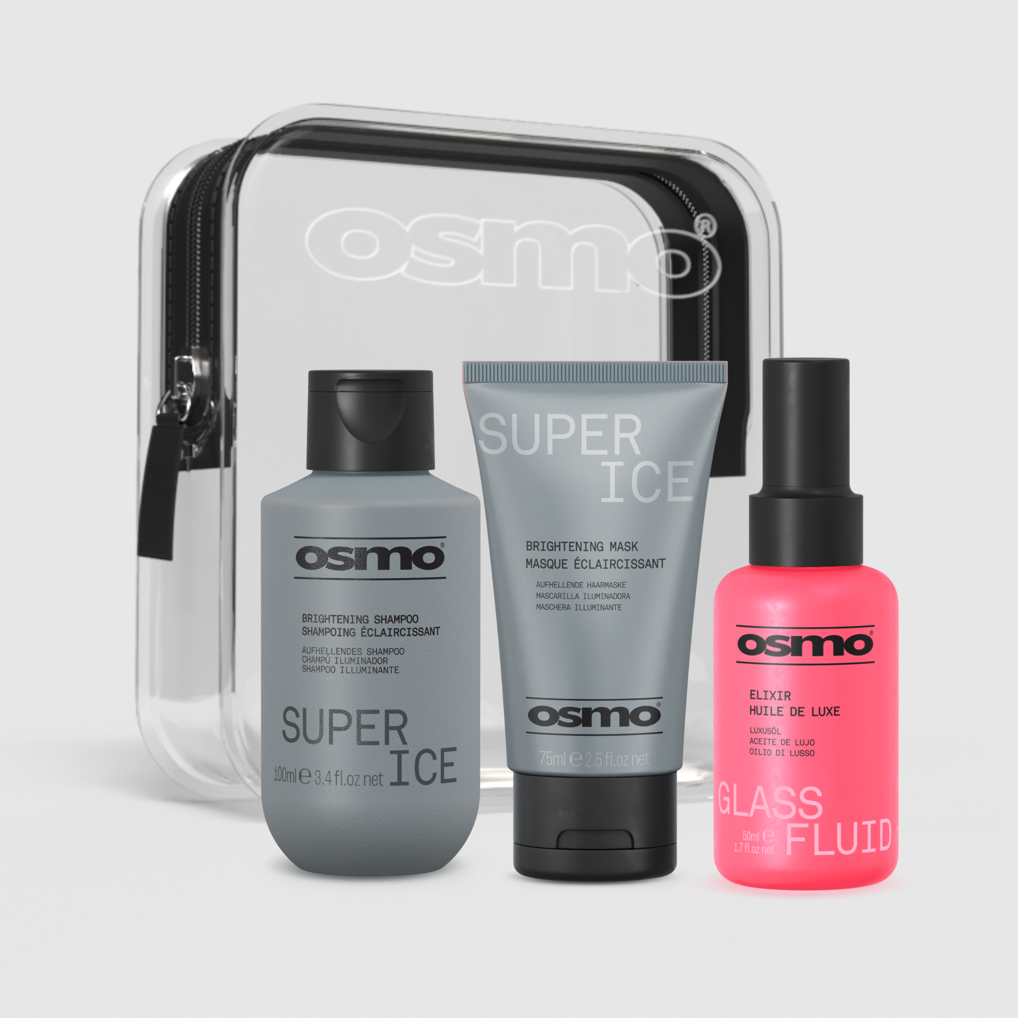 Super Ice Travel Set | 4 Piece Haircare Kit – Osmo