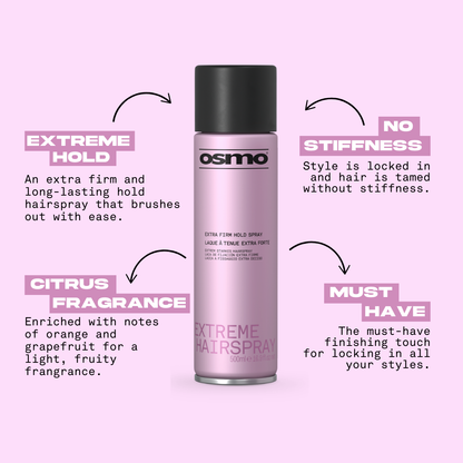 Extreme Extra Firm Hairspray - Osmo