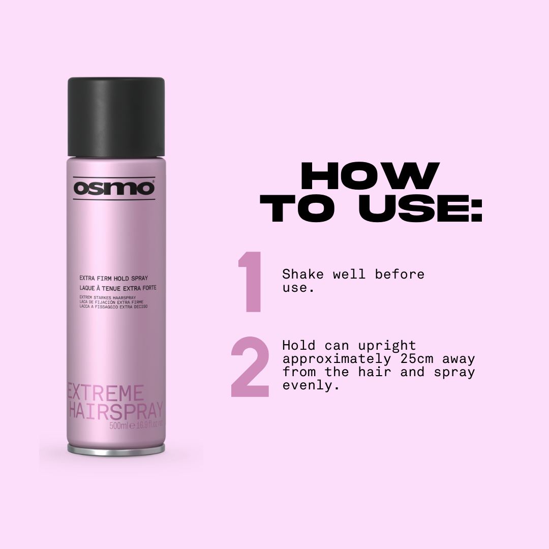 Extreme Extra Firm Hairspray - Osmo