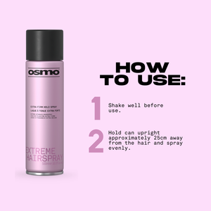 Extreme Extra Firm Hairspray - Osmo