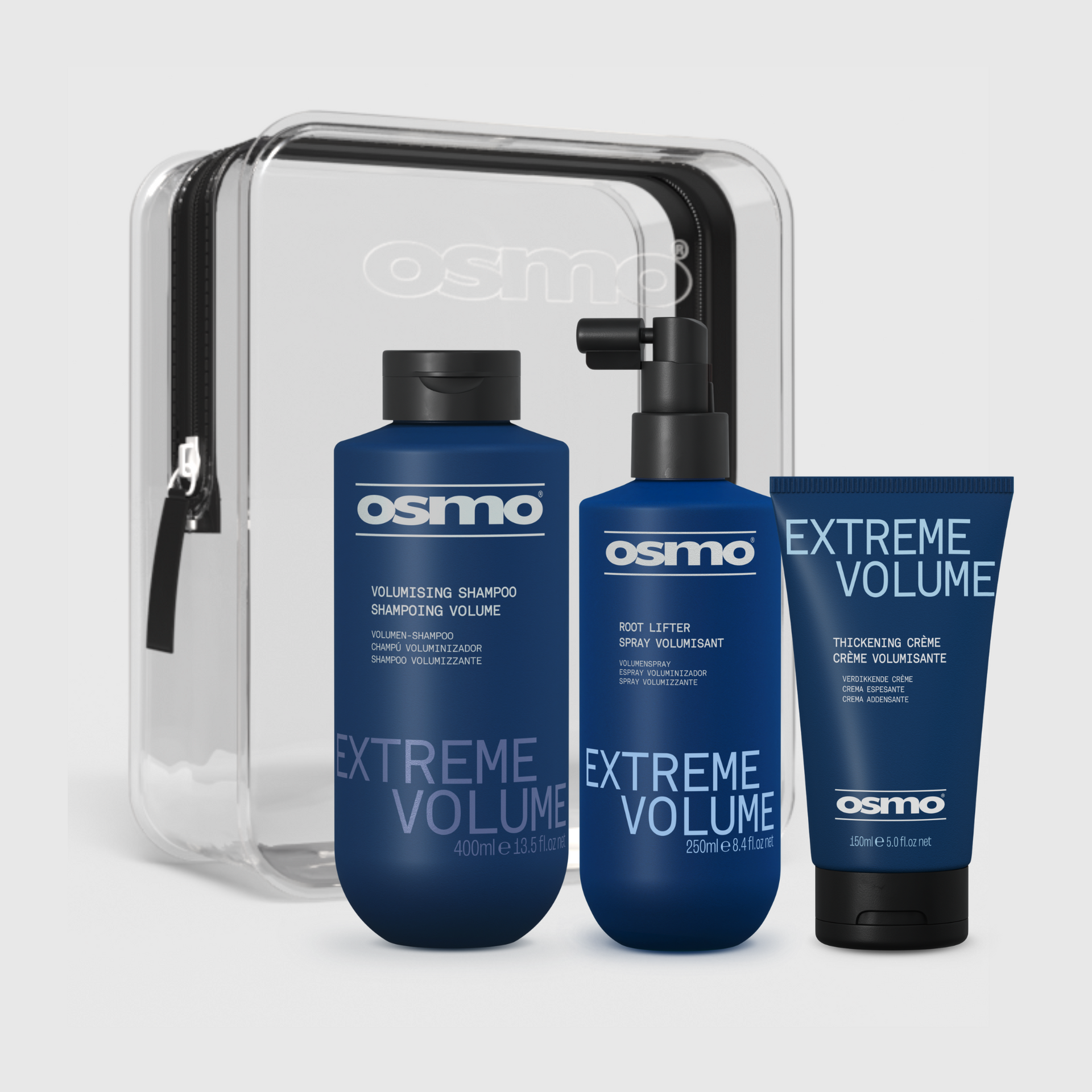 GEMMOVE Volume Boost 200ml + 60ml 3本セット Extreme Volume Set | 4 Piece Haircare Kit – Osmo